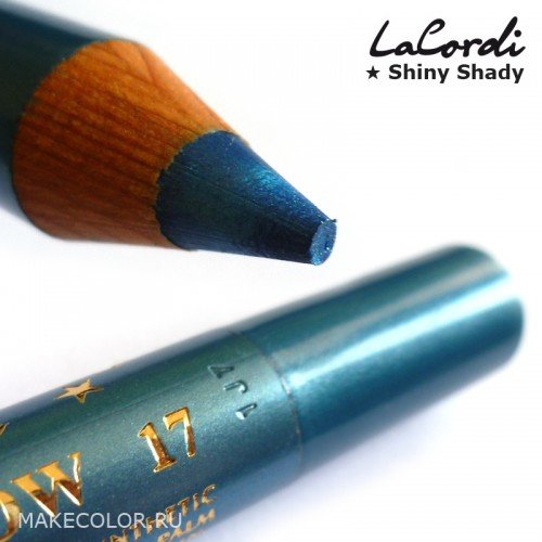 Тени-карандаш "Shiny Shady" №17 Морская волна LaCordi