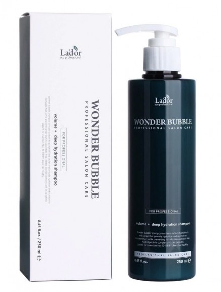 Шампунь для волос увлажняющий Lador для придания объема -  Wonder Bubble Shampoo, 250 мл