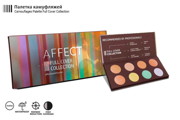 Палетка камуфляжей AFFECT Full Cover Collection 20 г