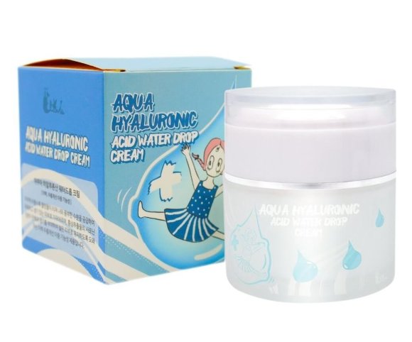 [Истекающий срок] Крем для лица Elizavecca с гиалуроновой кислотой увлажняющий осветляющий Aqua Hyaluronic Acid Water Drop Cream