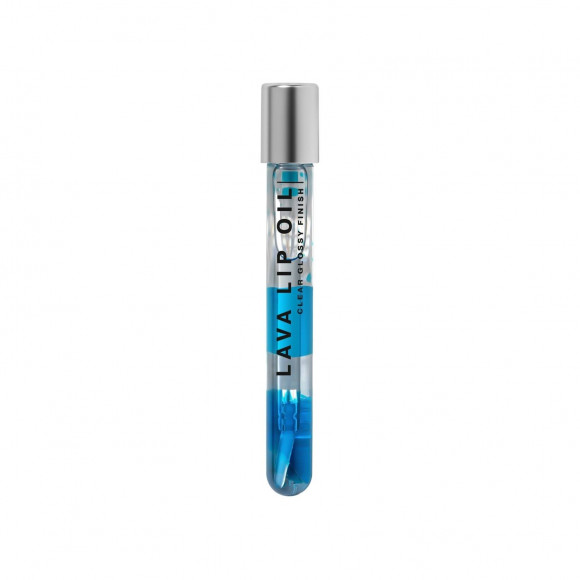 Масло для губ Influence Beauty двухфазное - Lava Lip Oil, тон 03 Прозрачный синий