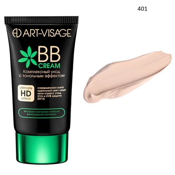  BB Cream ART-VISAGE 401 светлый беж