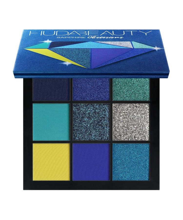 Палетка теней Huda Beauty - Sapphire Obsessions Palette купить, цена ...