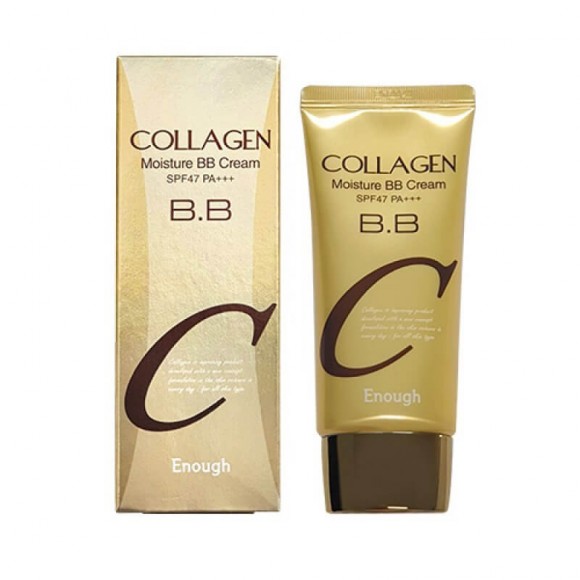 ВВ-крем для лица Enough увлажняющий, с коллагеном - Collagen Moisture BB Cream SPF47 PA+++, 50 мл