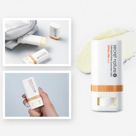 Солнцезащитный праймер-стик Secret Nature с календулой SPF 50+/PA++++ - Calendula Primer Sunscreen Stick SPF 50+/PA++++