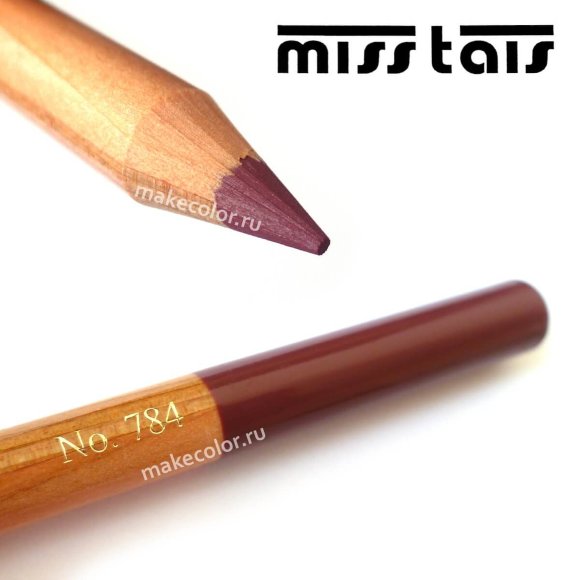 Карандаш для губ Miss Tais (Чехия) №784 коричневый