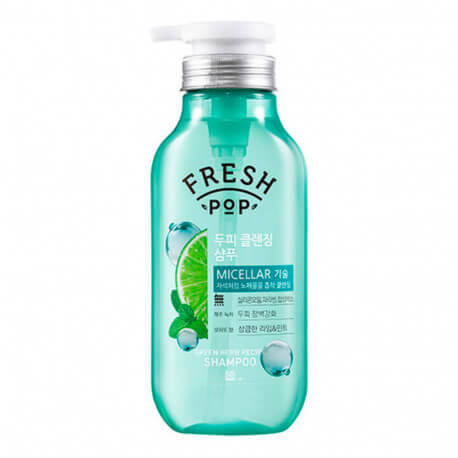 Шампунь для волос Fresh Pop на основе цитрусовых и мяты - Green Herb Recipe Shampoo, 500 мл