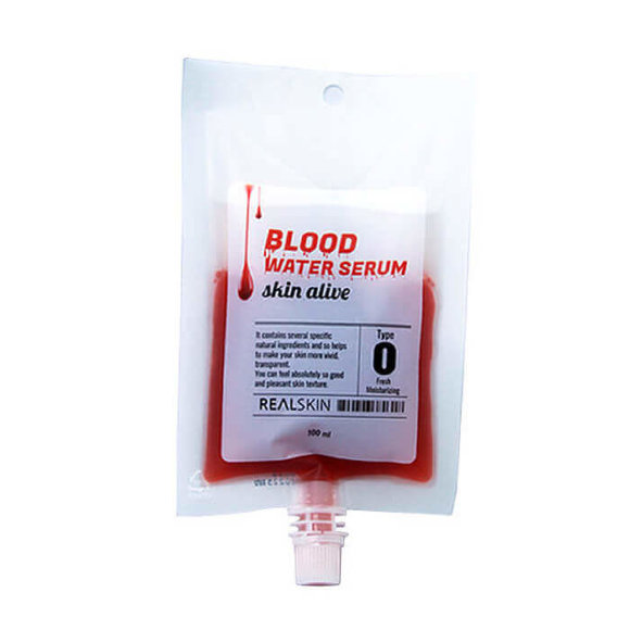 Сыворотка для лица Realskin антивозрастная отбеливающая - Blood Water Serum (refill), 100 мл