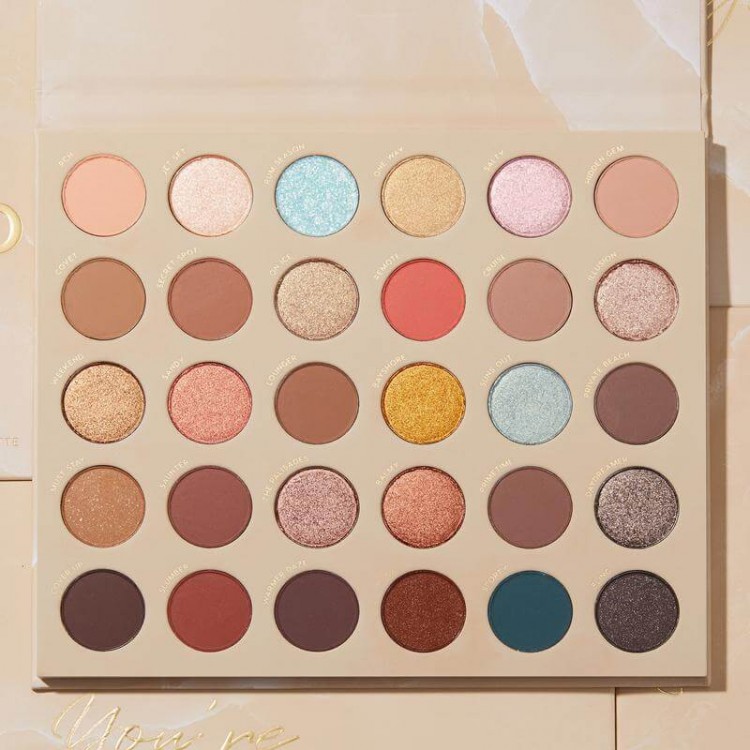 Палетка теней ColourPop - You're Golden купить, цена, пример, свотчи ...