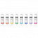 [Истекающий срок годности] Набор цветных пигментов прямого действия BrowXenna - RainBrow Coloring