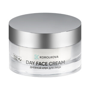 Дневной крем для лица Korolkova на основе активов Osmogeline и PatcH2O - Day Face Cream, 50 мл