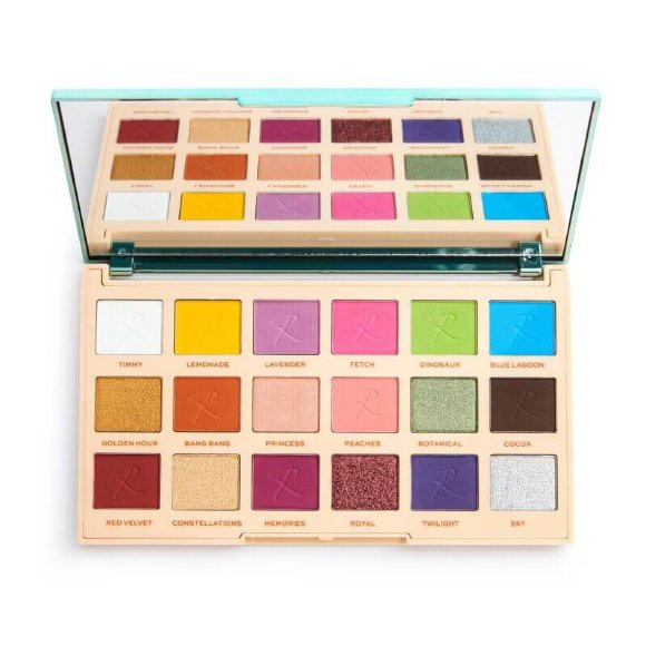Палетка теней Makeup Revolution X Roxi Roxxsaurus - Colour Burst Shadow Palette