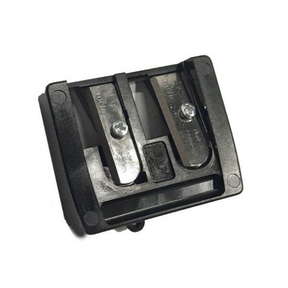 Точилка для тонкого и толстого карандашей Kum - черная