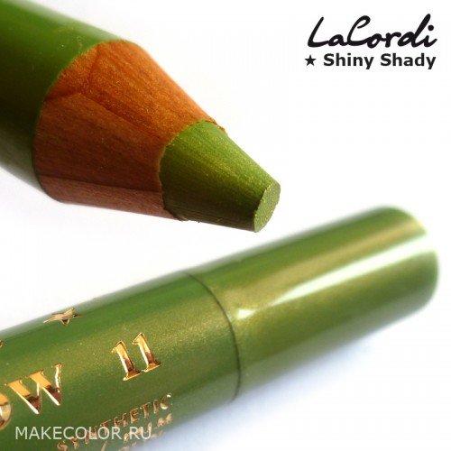 Тени-карандаш "Shiny Shady" №11 Лайм LaCordi