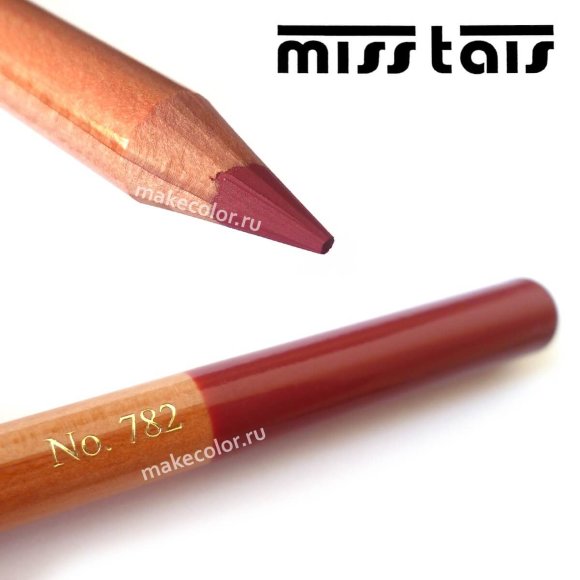 Карандаш для губ Miss Tais (Чехия) №782 коричневый
