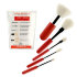  Набор кистей Валери-Д "Мини" на короткой ручке коза - цвет ручки Красный - М53-2