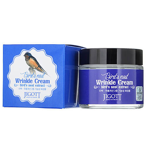 Крем для лица Jigott антивозрастной с экстрактом ласточкиного гнезда - Bird’s Nest Wrinkle Cream, 70мл
