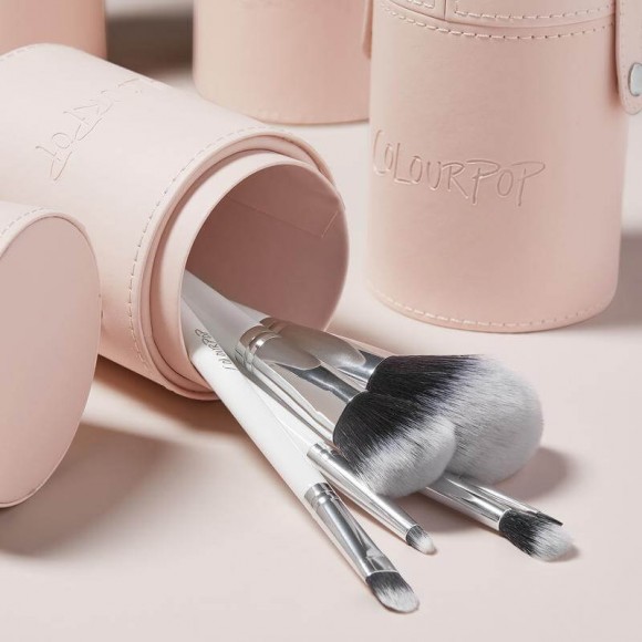 Набор из 6 кистей для макияжа ColourPop + тубус - Ultimate Brush Cup ...