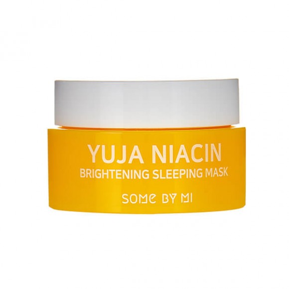 Ночная маска для лица Some By Mi с экстрактом юдзу (мини) - YUJA NIACIN BRIGHTENING SLEEPING MASK, 15 гр