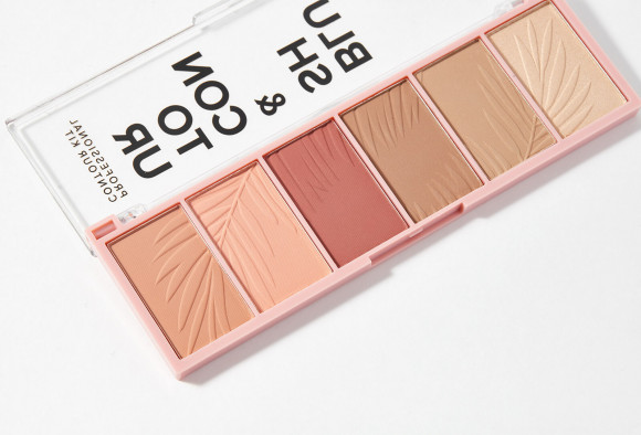 [Истекающий срок годности] Палетка для лица Lamel Professional - Blush & Contour, тон 03