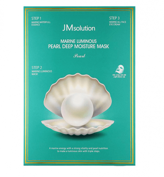 Трёхшаговый набор JMsolution увлажняющий с жемчугом - Marine Luminous Pearl Deep Moisture Mask