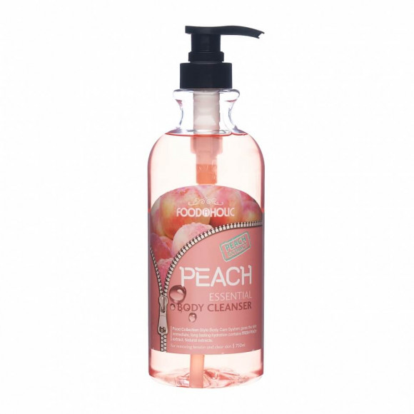 Гель для душа FoodaHolic с экстрактом персика - Essential Peach Body Cleanser