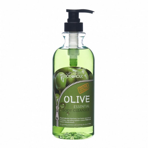 Гель для душа FoodaHolic с экстрактом оливы - Essential Olive Body Cleanser