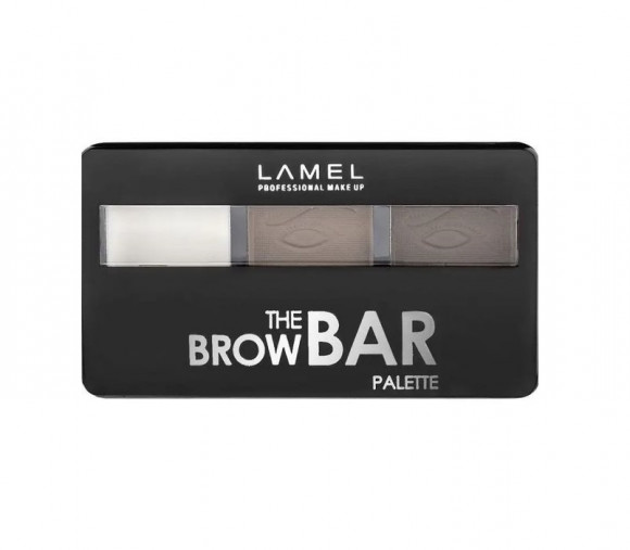 Набор для бровей Lamel Professional тени и воск - The Brow Bar Palette 402