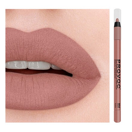 Полуперманентный гелевый карандаш для губ Provoc 804 Nudess (бежевый нюд) Полуперманентный гелевый карандаш для губ Provoc 804 Nudess (бежевый нюд)