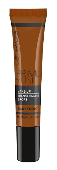 Корректор цвета тональной основы CATRICE Prime And Fine Make Up Transformer Drops Darkening
