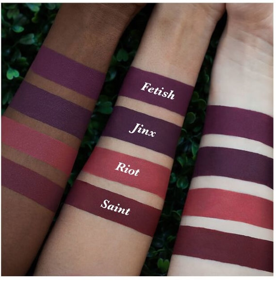 Матовая помада для губ Lime Crime Velvetines Jinx Матовая помада для губ Lime Crime Velvetines Jinx