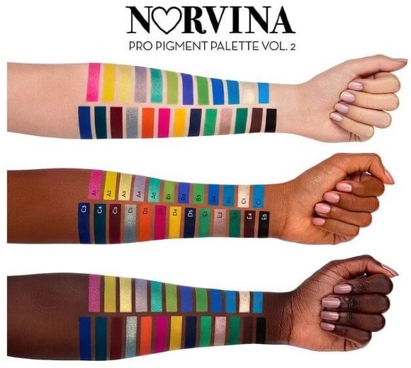 Палетка теней Anastasia Beverly Hills - Norvina Pro Pigment Palette Vol II Палетка теней Anastasia Beverly Hills - Norvina Pro Pigment Palette Vol II