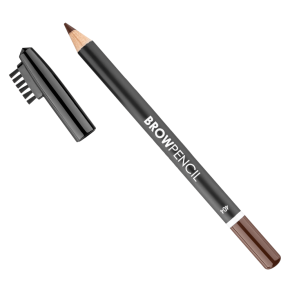 Карандаш для бровей Lamel Professional - Eyebrow liner 404 Темно-коричневый
