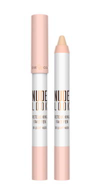 Карандаш-корректор для лица Golden Rose Nude Look Retouching Face Pen - Light Nude 01