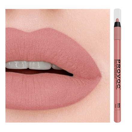 Полуперманентный гелевый карандаш для губ Provoc 805 Steela (коралловый нюд) Полуперманентный гелевый карандаш для губ Provoc 805 Steela (коралловый нюд)