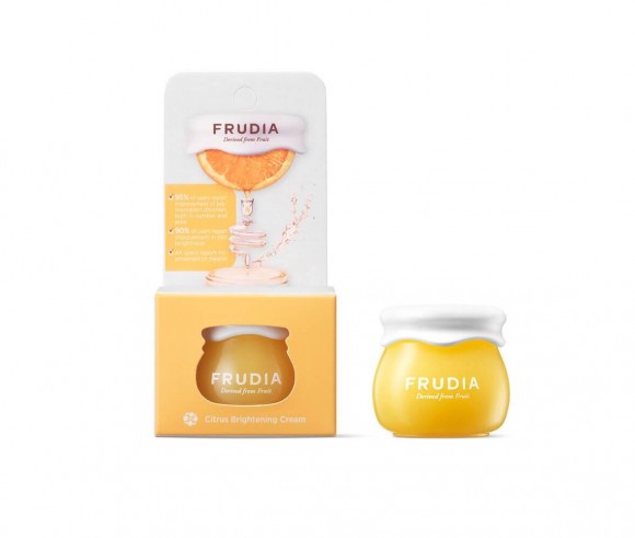 Крем с цитрусом FRUDIA придающий сияние коже (мини) -  Citrus Brightening Cream