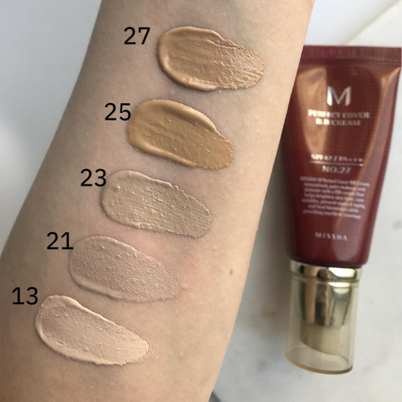 BB крем Missha - M Perfect Cover B.B Cream (SPF42 PA+++) тон 27, 50 мл BB крем Missha - M Perfect Cover B.B Cream (SPF42 PA+++) тон 27, 50 мл