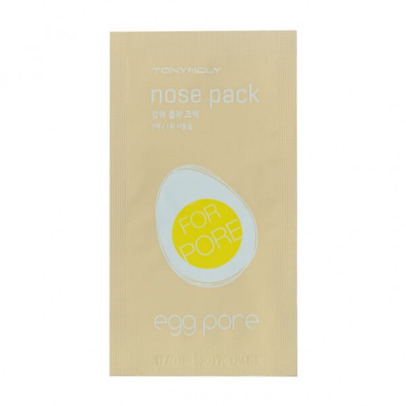 Очищающий патч для носа Tony Moly от черных точек - Egg Pore Nose Pack 