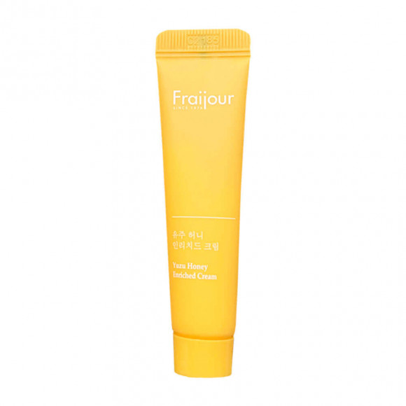 Крем для лица Fraijour с юдзу и прополисом - Yuzu Honey Enriched Cream, 10 мл