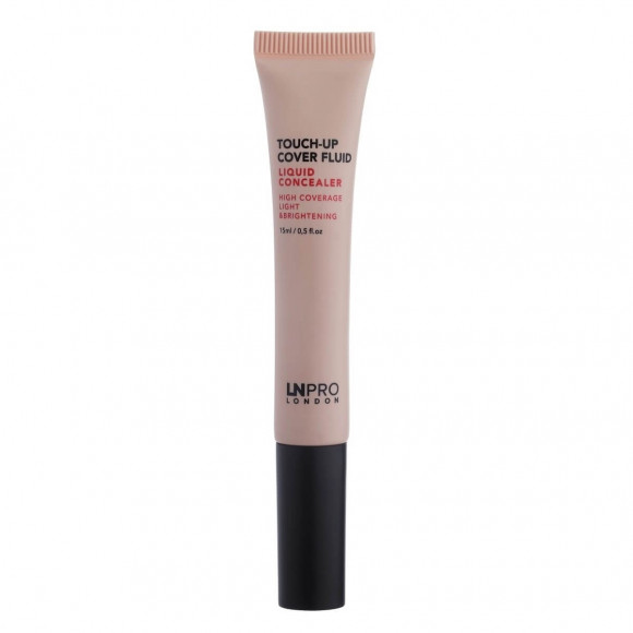 Консилер LN Professional со светоотражающими частицами - Touch-Up Cover Fluid Liquid Concealer - 102 натуральный бежевый, 15 мл