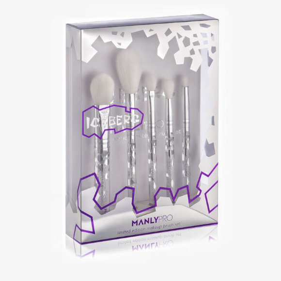 Зимний набор из 5 кистей Manly PRO (лимитированный выпуск) - WBA Зимний набор из 5 кистей Manly PRO (лимитированный выпуск) - WBA