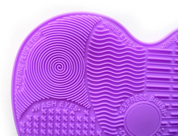 Коврик для мытья кистей силиконовый - Фиолетовый