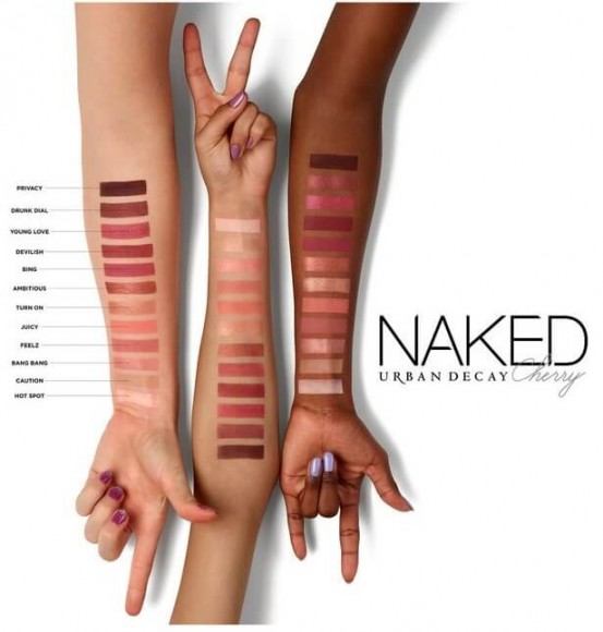 Палетка теней Urban Decay - Naked Cherry Eyeshadow Palette
