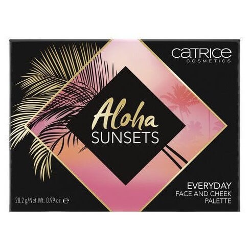 Палетка для макияжа лица Catrice - Aloha Sunsets Everyday Face And Cheek Palette