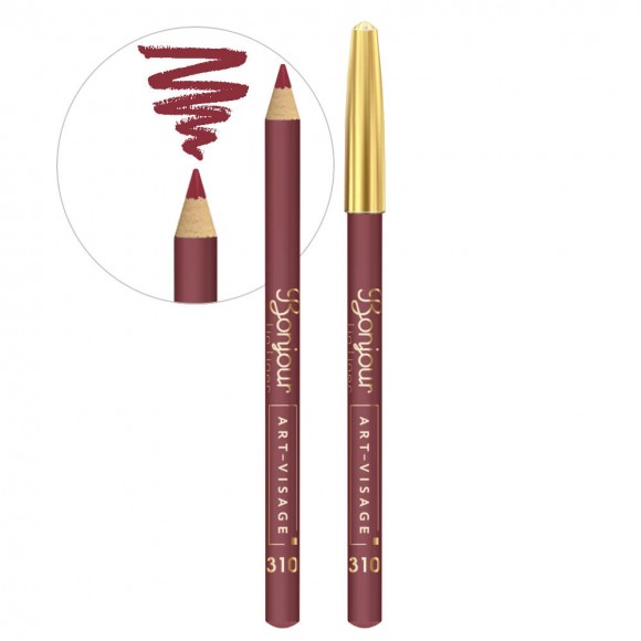 Карандаш для губ Art Visage - Lip Liner Bonjour - 310 Бургундия