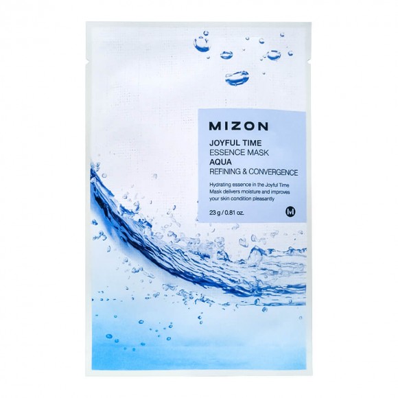 Тканевая маска для лица Mizon с морской водой - Joyful Time Essence Mask Aqua