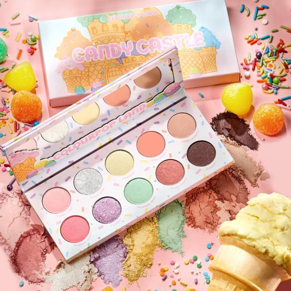Набор косметики + игра ColourPop - Full Collection Kit - Colourpop Land PR Collection