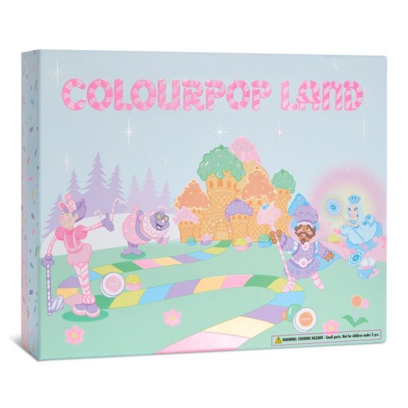 Набор косметики + игра ColourPop - Full Collection Kit - Colourpop Land PR Collection