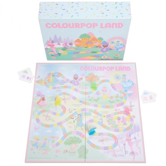 Набор косметики + игра ColourPop - Full Collection Kit - Colourpop Land PR Collection