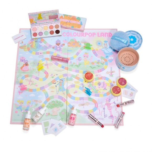 Набор косметики + игра ColourPop - Full Collection Kit - Colourpop Land PR Collection